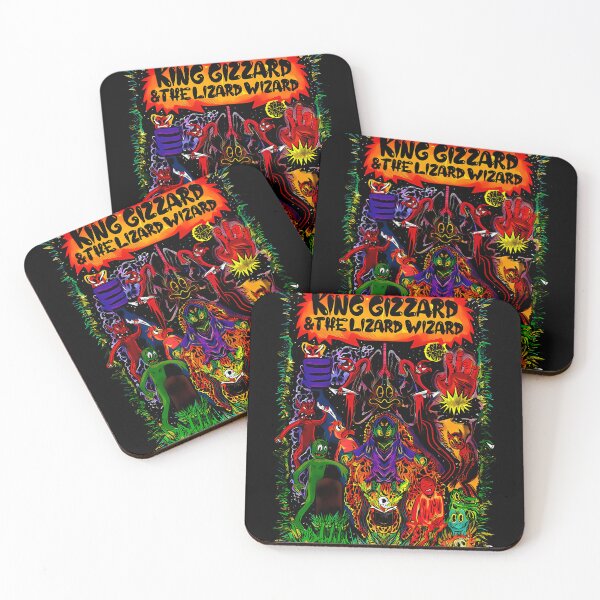 Item preview, king gizzard and the lizard wizard designed and sold by FayePelletier.