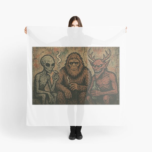 Item preview, stoned cryptids designed and sold by JRED Design.