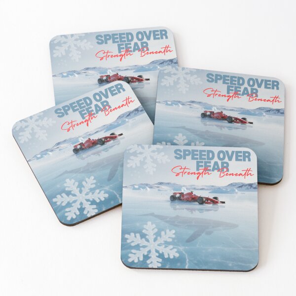 Item preview, Speed Over Fear – Strength Beneath Motivational Racing Design designed and sold by stg-reigns.