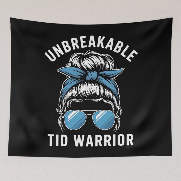 Item preview, Diabetes Awareness Type 1 Diabetes Unbreakable T1D Warrior designed and sold by CookWorldLaughs.