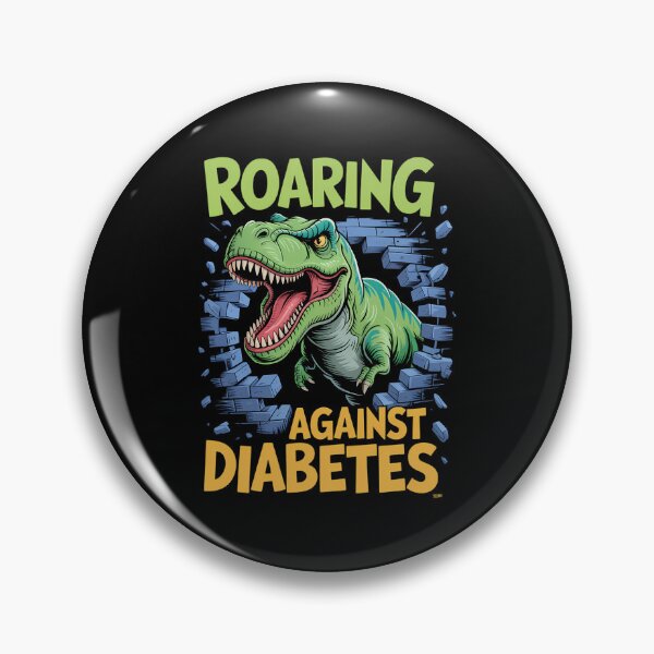 Item preview, Diabetes Type 1 Diabetes T Rex designed and sold by CookWorldLaughs.