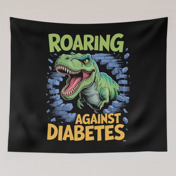 Item preview, Diabetes Type 1 Diabetes T Rex designed and sold by CookWorldLaughs.