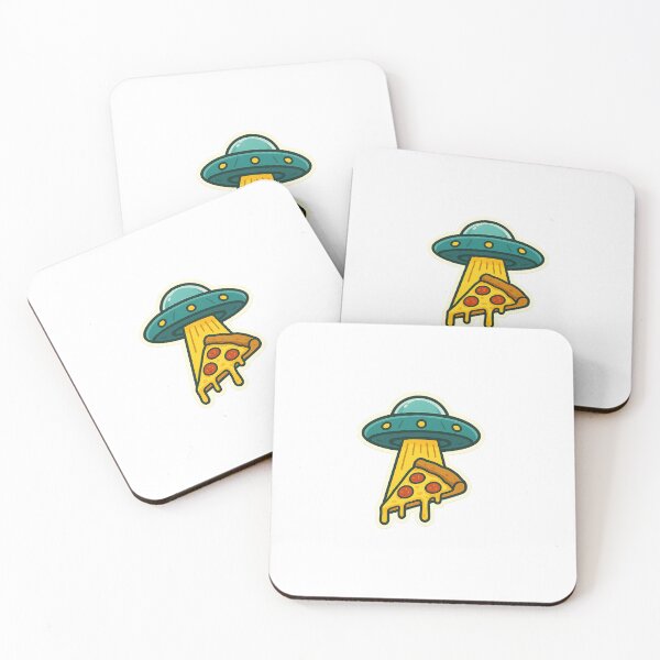 Item preview, Pizza eater UFO designed and sold by Bonjouranoop.