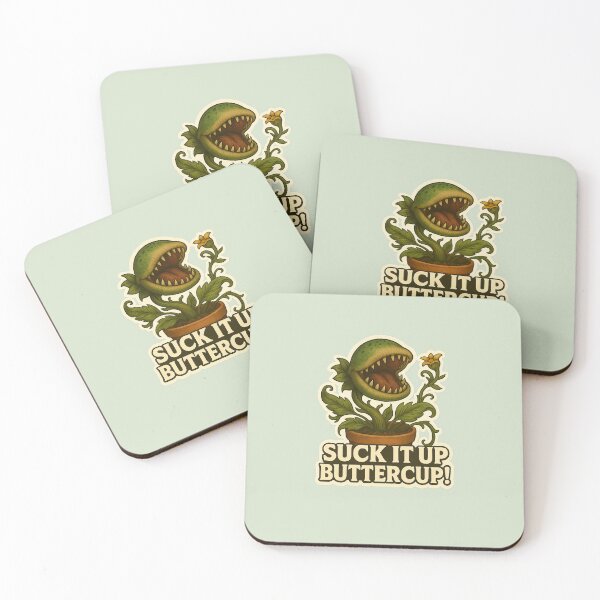 Item preview, Suck It Up Buttercup – Savage Plant Humor Design designed and sold by Weird & wonderful .