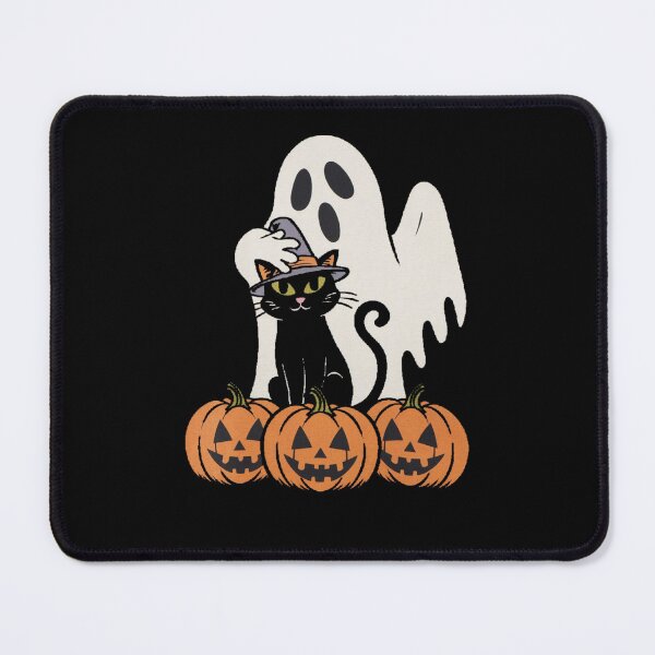 Item preview, Halloween shopping Ghost Cat designed and sold by CandyVenom.