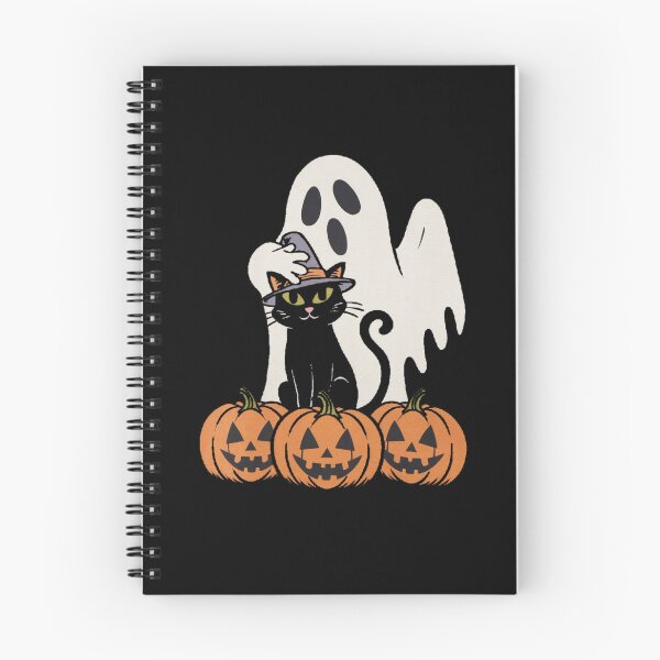 Item preview, Halloween shopping Ghost Cat designed and sold by CandyVenom.