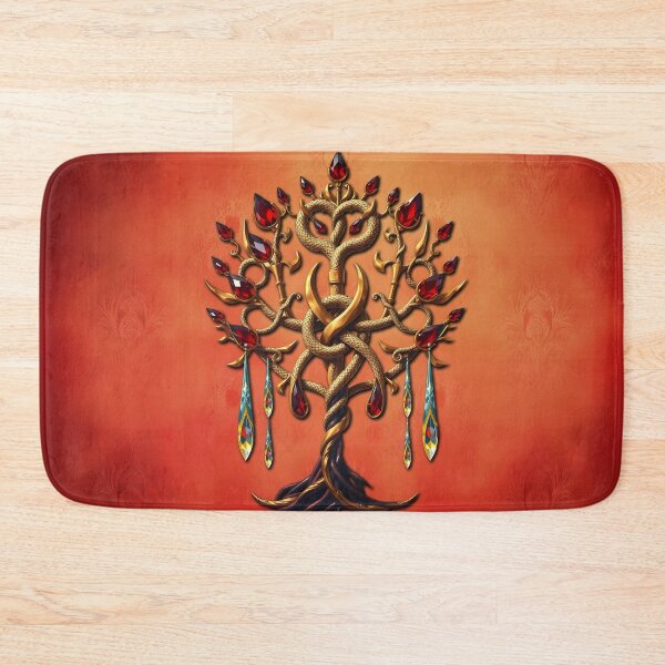 Item preview, Golden Tree of Life with Red Gemstones  designed and sold by nicky2342.