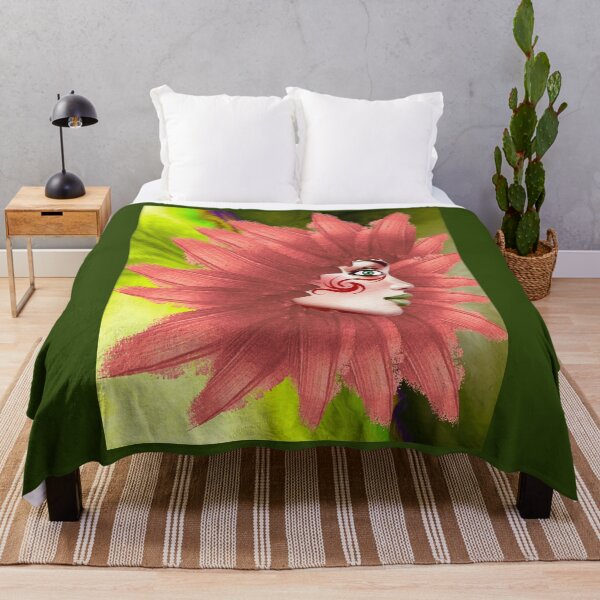 Item preview, Abstract Flower Face Art-The Woman Inside designed and sold by tinkeybabes.