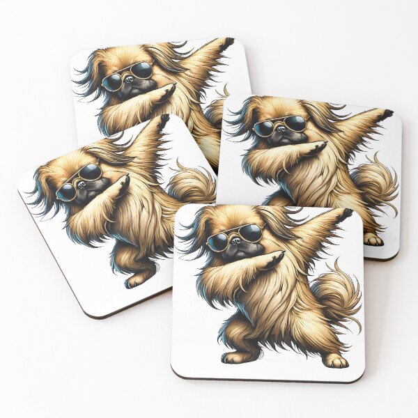 Item preview, Dabbing Pekingese Dog Lover designed and sold by Kimberley King Art  King Art.