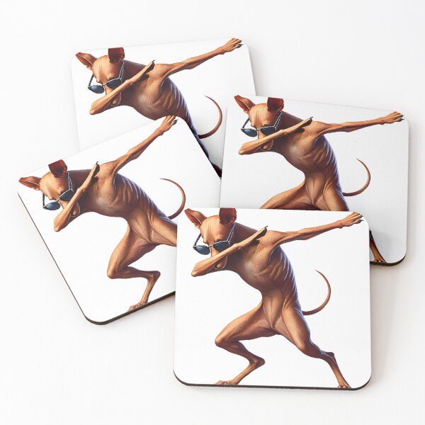 Item preview, Dabbing Pharaoh Hound Dog Lover designed and sold by Kimberley King Art  King Art.