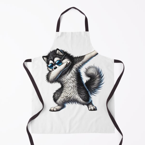Item preview, Dabbing Pomsky Dog Lover designed and sold by Kimberley King Art  King Art.
