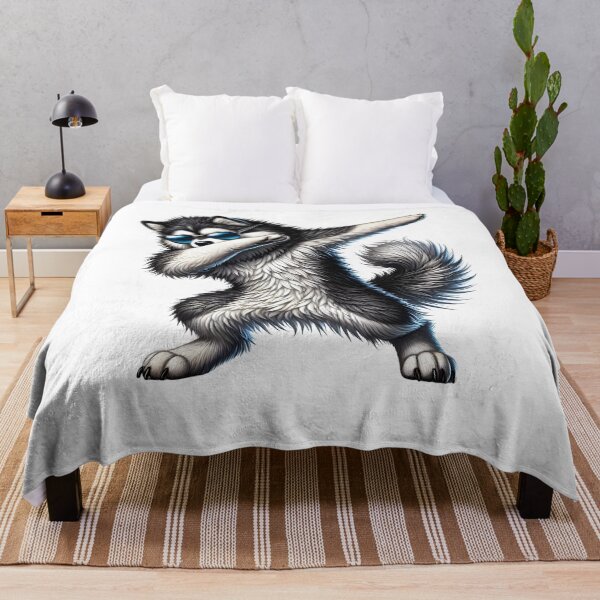 Item preview, Dabbing Pomsky Dog Lover designed and sold by Kimberley King Art  King Art.