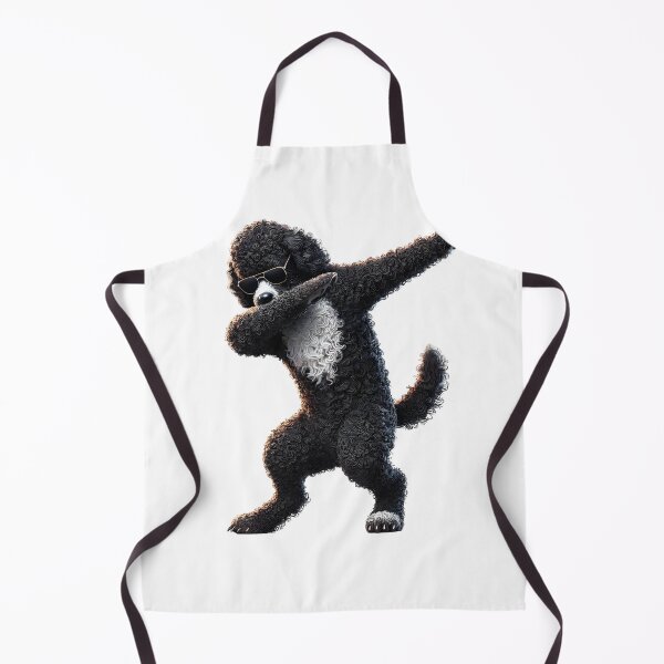 Item preview, Dabbing Portuguese Water Dog Lover designed and sold by Kimberley King Art  King Art.