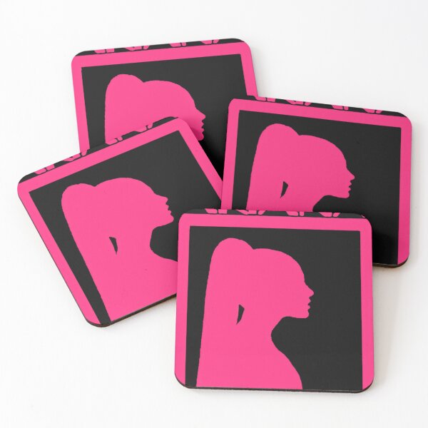 Item preview, Ariana Grande Pink Silhouette Pop Art Fan Tribute designed and sold by SandraFaust.