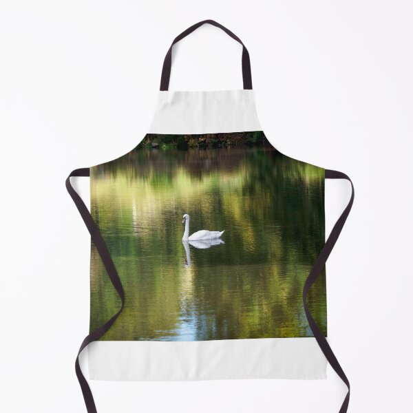 Item preview, Mute Swan against Shadows and Reflections on a Somerset Lake designed and sold by Dorset Girl.