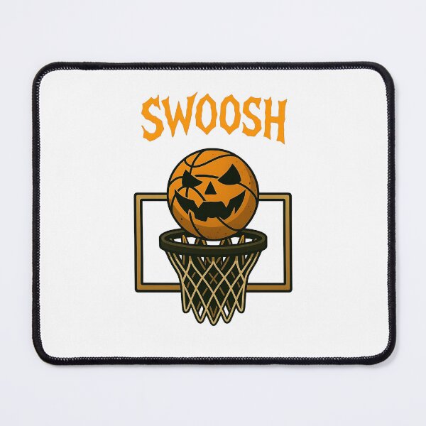 Item preview, Halloween Basketball Pumpkin – Spooky Swoosh Design designed and sold by CrisAidream.