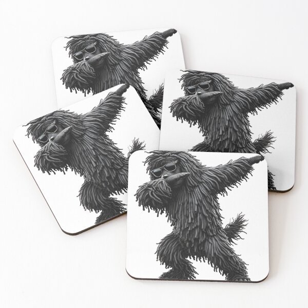 Item preview, Dabbing Puli Dog Lover designed and sold by Kimberley King Art  King Art.