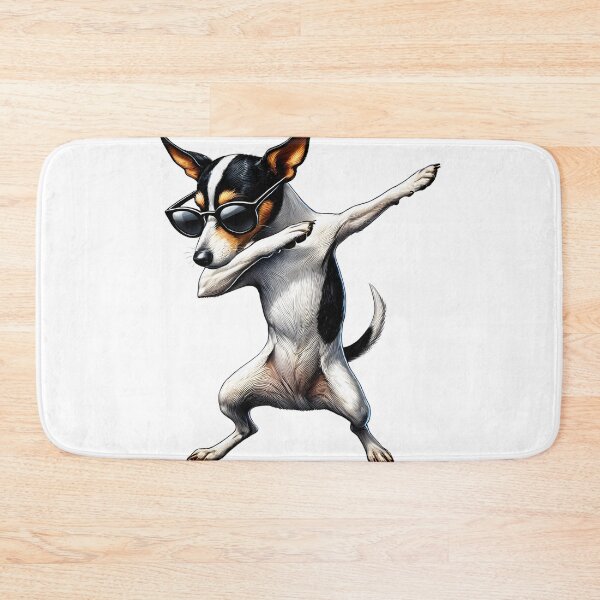 Item preview, Dabbing Rat Terrier Dog Lover designed and sold by Kimberley King Art  King Art.