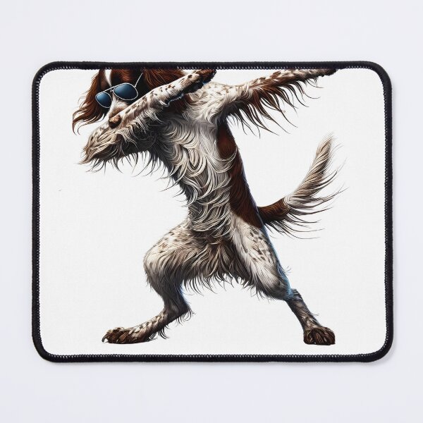 Item preview, Dabbing Small Munsterlander Pointer Dog Lover designed and sold by Kimberley King Art King Art.