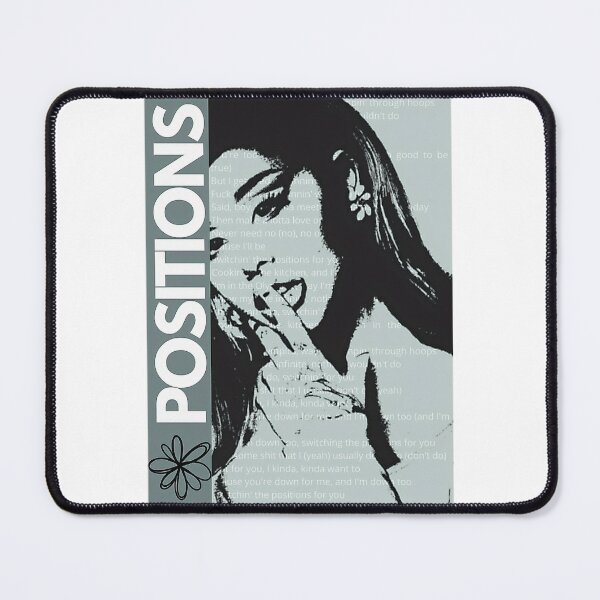 Item preview, Ariana Grande Positions Album Era Lyric Fan Art designed and sold by choluren.