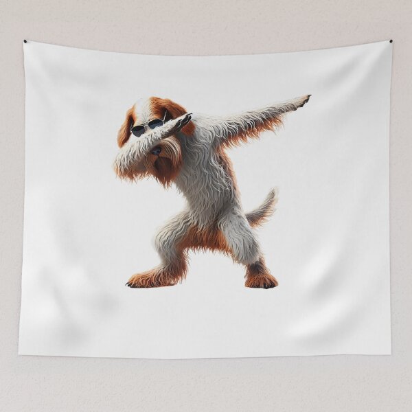 Item preview, Dabbing Spinone Italiano Dog Lover designed and sold by Kimberley King Art  King Art.