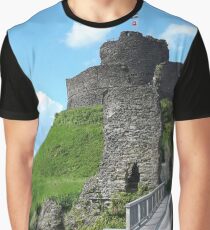 Launceston Castle -Cornwall UK Graphic T-Shirt