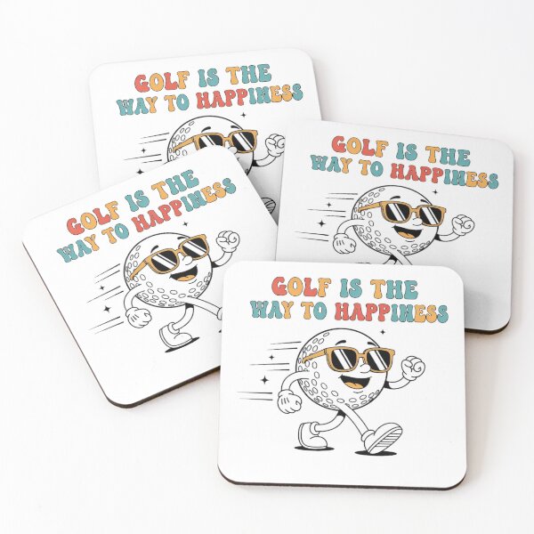 Item preview, Golf Is The Way To Happiness designed and sold by Linework Studio.