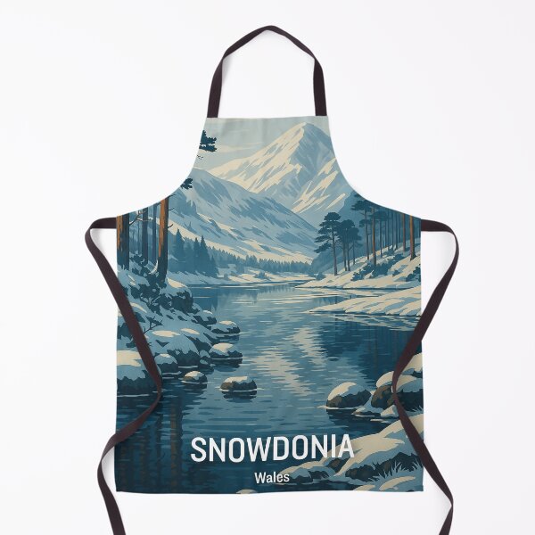 Item preview, Snowdonia National Park – Wales Vintage Travel Poster designed and sold by Fans-Favourites.