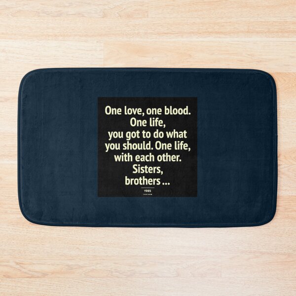 Item preview, One love, one blood. One  ... Photographic Print designed and sold by hiilary.