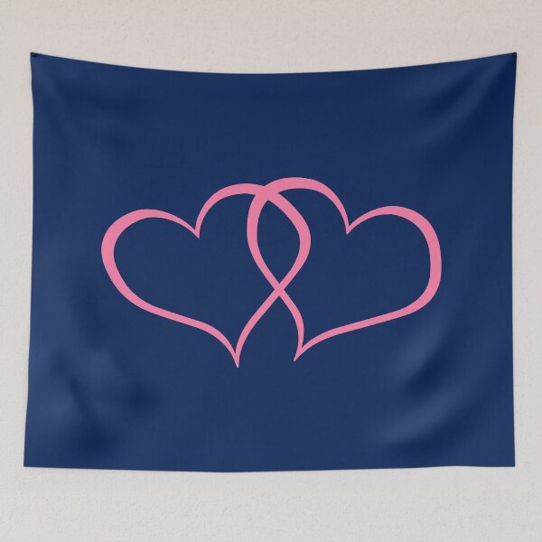 Item preview, Entwined Pink Hearts designed and sold by Jeallan Designs.