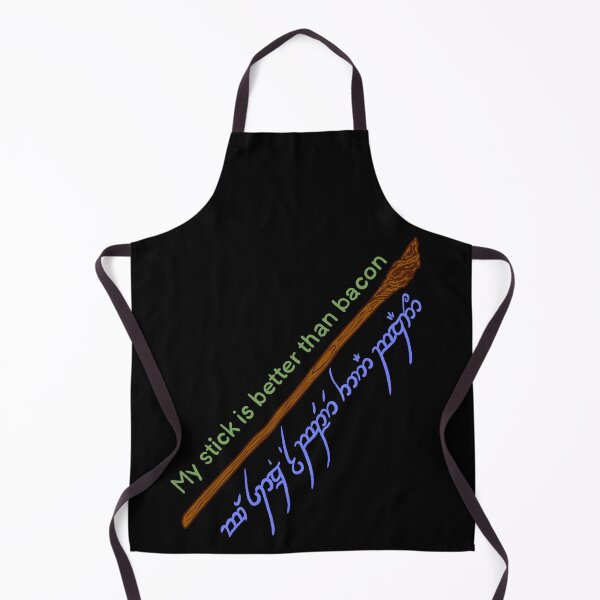 Item preview, My stick is better than bacon - Gandalf’s staff - Tengwar designed and sold by IHateDumplings.