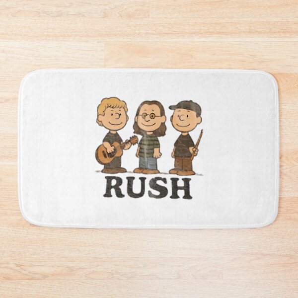 Item preview, Rush Band Peanuts Style Baby Tee Vintage Rock Band Tee Cartoon Rush Fan Girl designed and sold by sterlezharite.
