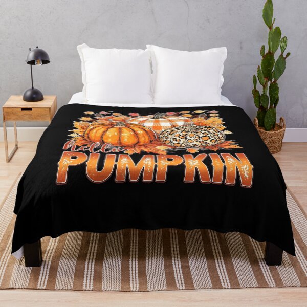 Item preview, Retro Hello Pumpkin designed and sold by Lucrecefouche.