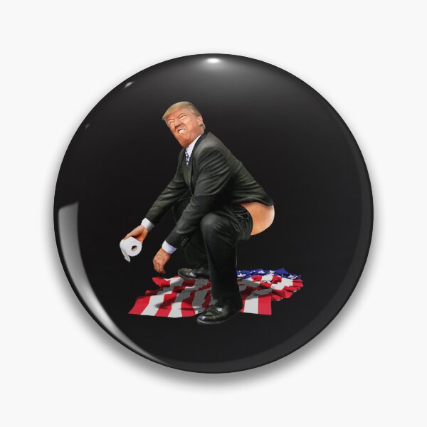Item preview, Donald Trump Pooping On The American Flag designed and sold by StevenOgletr36.
