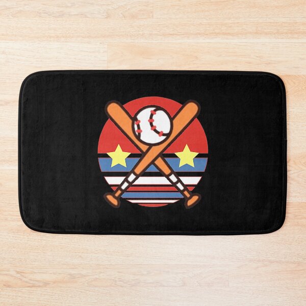 Item preview,  Crossed Bats And Baseball Double Stars designed and sold by RettaJerdee.