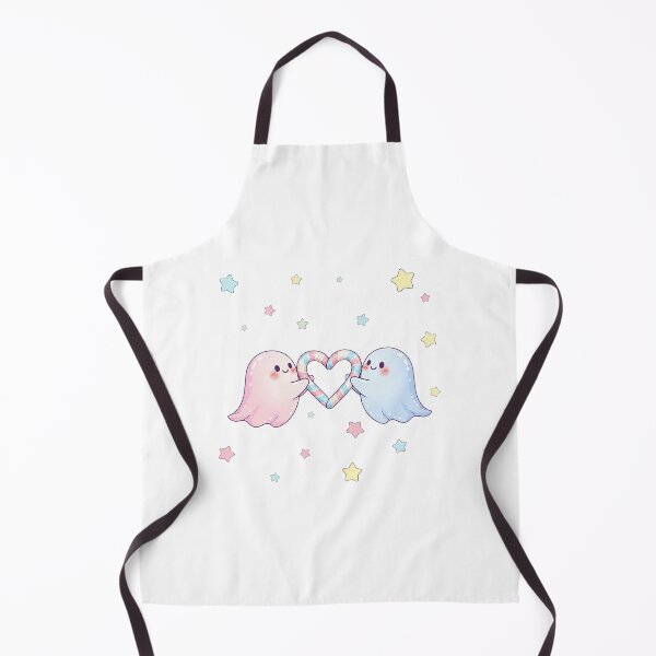 Item preview, Cute Kawaii Pastel Ghosts in Love designed and sold by istoriadesign.