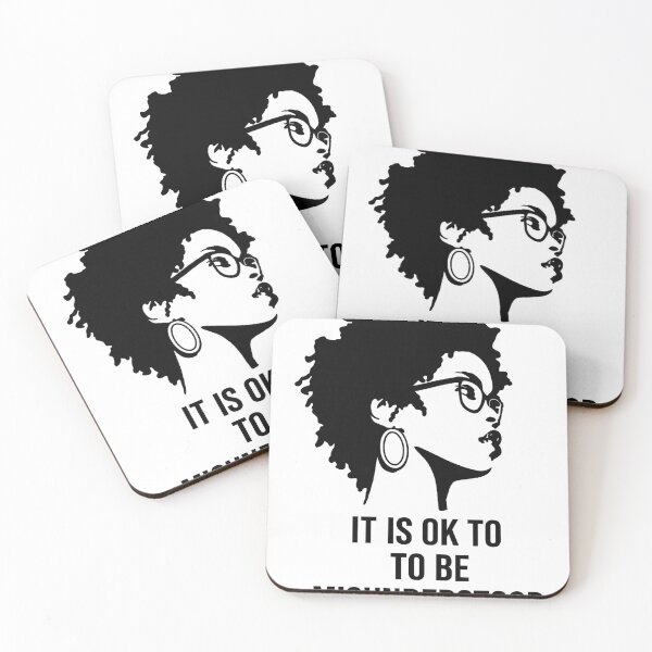 Item preview, Afro Silhouette with Empowering Message designed and sold by Adanne Chukwudi.