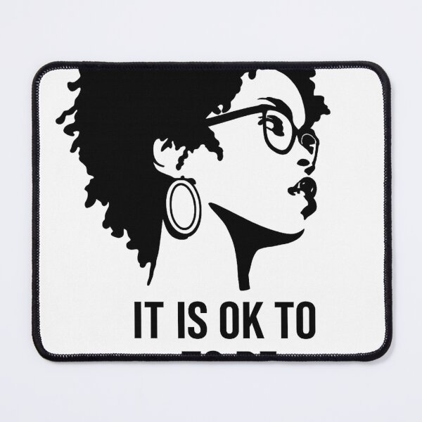 Item preview, Afro Silhouette with Empowering Message designed and sold by Adanne Chukwudi.