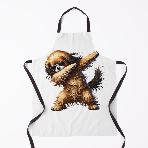 Item preview, Dabbing Tibetan Spaniel Dog Lover designed and sold by Kimberley King Art  King Art.