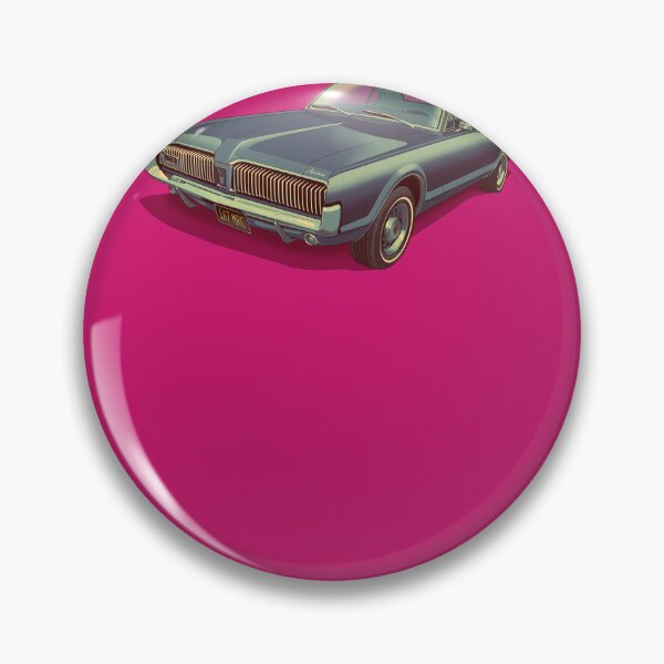 Item preview, 1967 Mercury Cougar In Caspian Blue designed and sold by NataliecMichels.