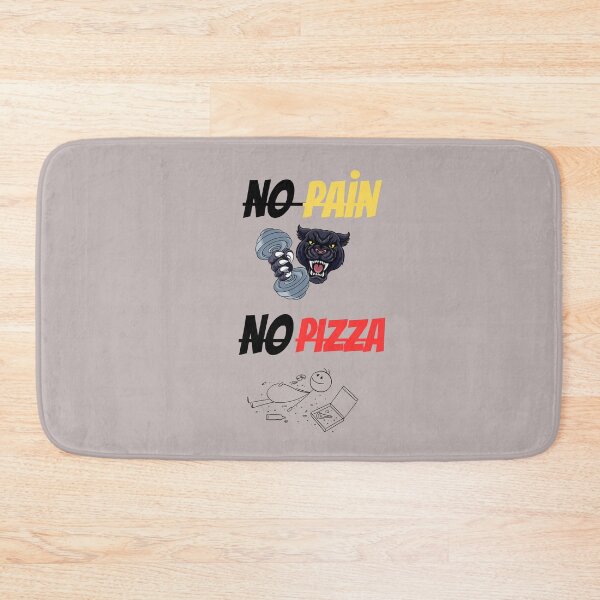 Item preview, No pain no pizza - funny gym motivation desing designed and sold by ZEYCAT.