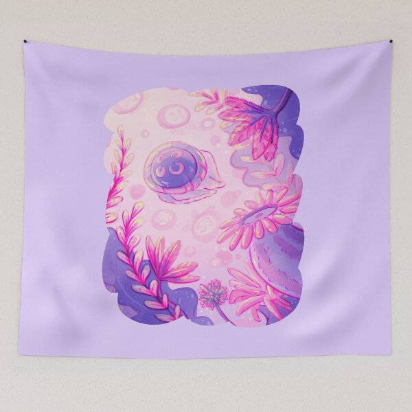 Item preview, Lush Lilac Moon Jellyfish designed and sold by evybenita.
