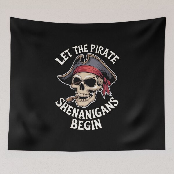 Item preview, Halloween shopping pirate designed and sold by CandyVenom.