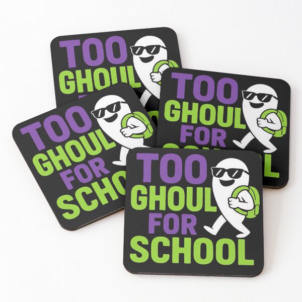 Item preview, Too Ghoul for School Funny Halloween Design designed and sold by Retr0Tshirts.