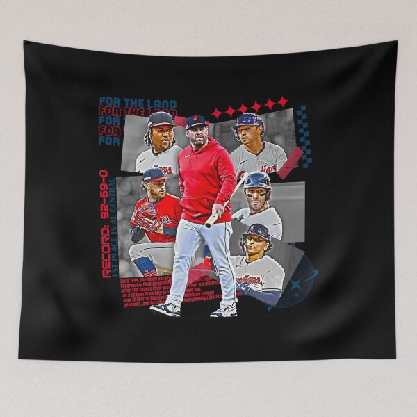Artikelvorschau, Kaderdesign des Cleveland Baseballteams entworfen und verkauft von AgustinKiehn.