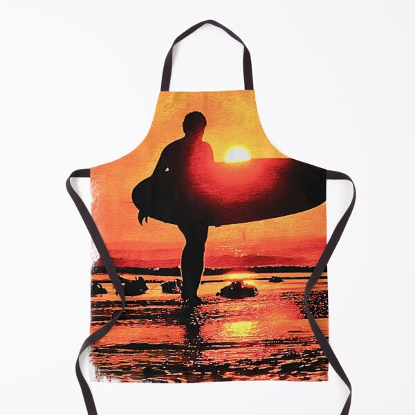 Item preview, Memories Of Summer Surfer At Sunset. Digital Art WallsOfFame designed and sold by WallsOfFameAust.