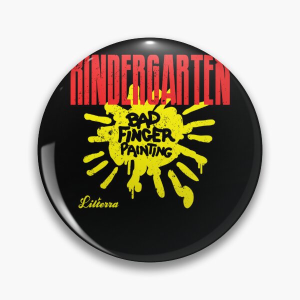 Artikelvorschau, Ki.ndergarten Bad Finger Paint.ing entworfen und verkauft von SiennaWebb.