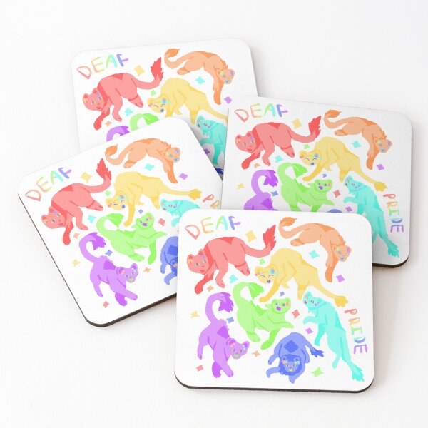 Item preview, Deaf Pride (Rainbow) designed and sold by DarkShadowPaw.