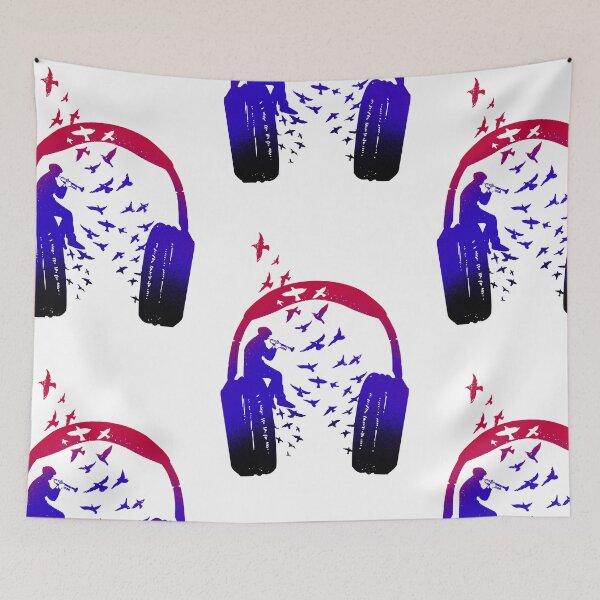Item preview, Headphone Music Bugle designed and sold by barmalisiRTB.