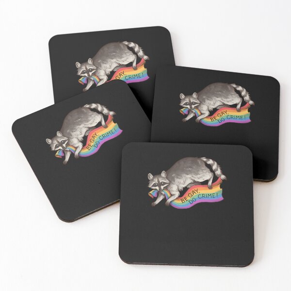Item preview, Be Gay Do Crime   Rainbow Flag Pride Flag Stealing Raccoon Trash Panda Lgbtqia Queer Trans Alphabet Mafia Funny Pride Shirt Csd Pride Month designed and sold by LillianRParker.